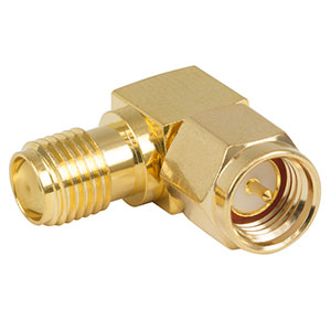 T4282 - SMA Adapter, Elbow, Male-Female (M-F)