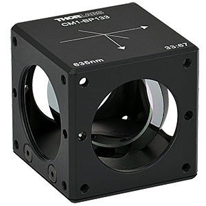 CM1-BP133 - 30 mm Cage Cube-Mounted Pellicle Beamsplitter, 33:67 (R:T), 635 nm