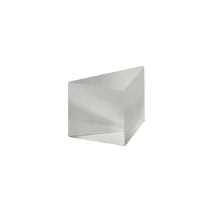 PS910L-A - N-BK7 Right-Angle Prism, L = 10 mm, AR Coating on Legs: 350-700 nm