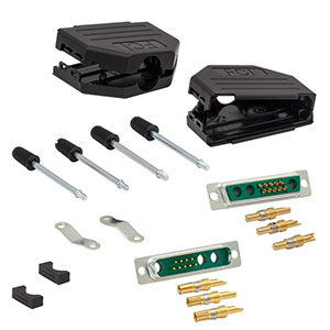 CON4005 - Connector Kit, 13W3 Male & Female, 20 A