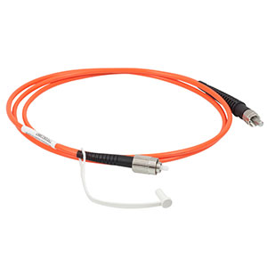 M16L01 - Ø50 µm, 0.22 NA, Low-OH, FC/PC to SMA905 Fiber Patch Cable, 1 m Long