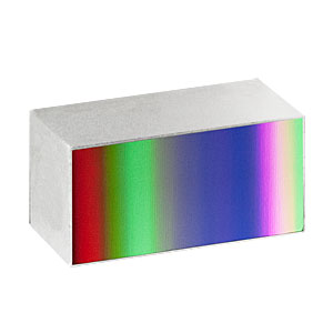 GR1325-45031 - Ruled Reflective Diffraction Grating, 450/mm, 3.1 µm Design Wavelength, 12.5 x 25.0 x 9.5 mm