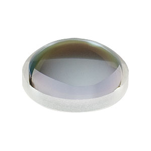 LA1540-YAG - f = 15 mm, Ø1/2in, N-BK7 Plano-Convex Lens, 532/1064 nm V-Coat