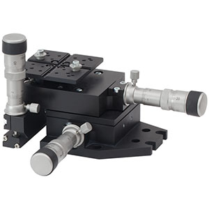RBL13D - 3-Axis RollerBlock Long-Travel Bearing Stage, Differential Micrometers