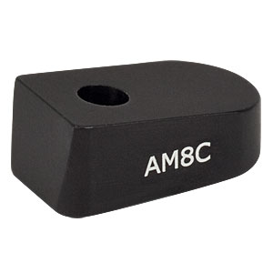 AM8C - 8° Angle Block, #8 Counterbore, 8-32 Post Mount