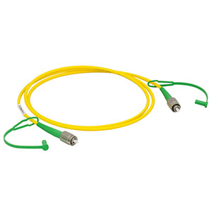 P3-305A-FC-1 - Single Mode Patch Cable, 320 - 430 nm, FC/APC, Ø3 mm Jacket, 1 m Long