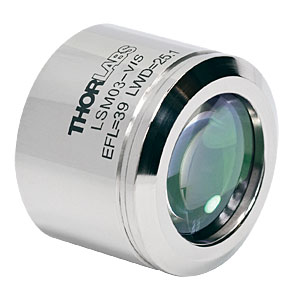 LSM03-VIS - Scan Lens, 400 to 700 nm, EFL=39 mm