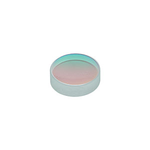 CM127-012-E03 - Ø1/2in Dielectric-Coated Concave Mirror, 750 - 1100 nm, f = 12 mm