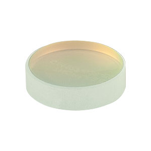 CM127-025-E04 - Ø1/2in Dielectric-Coated Concave Mirror, 1280 - 1600 nm, f = 25 mm