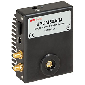 SPCM50A/M - Single Photon Counting Module, 350 - 900 nm, Ø50 µm Active Area, M4 Tap