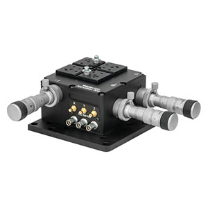 MAX311D - 3-Axis NanoMax Stage, Differential Drives, Closed-Loop Piezos