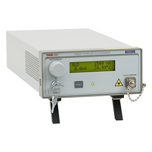 S5FC1550S-A2 - SM Benchtop SLD Source, 1550 nm, 2.5 mW, 90 nm Bandwidth