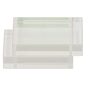 LCC1318-A - 10 mm x 10 mm Empty Liquid Crystal Cell, 8 µm Gap