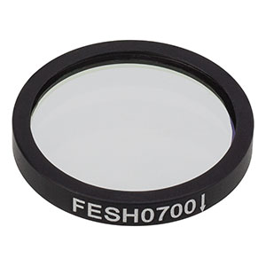 FESH0700 - Ø25.0 mm Shortpass Filter, Cut-Off Wavelength: 700 nm