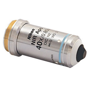 N40X-NIR - 40X Nikon CFI APO NIR Objective, 0.80 NA, 3.5 mm WD