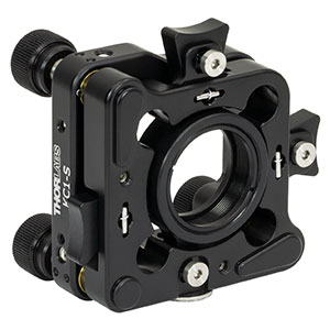 KC1-S - Kinematic, SM1-Threaded, 30 mm-Cage-Compatible Mount with Slip Plate for Ø1in Optic