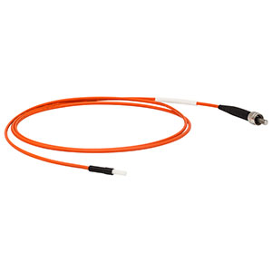 M84L01 - Ø200 µm Core, 0.22 NA SMA905 to Ø2.5 mm Ferrule Patch Cable, 1 m Long