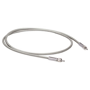 BF20HSMA01 - Round Fiber Bundle, Ø2.0 mm, High OH, SMA to SMA, 1 m