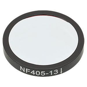 NF405-13 - Ø25 mm Notch Filter, CWL = 405 nm, FWHM = 13 nm