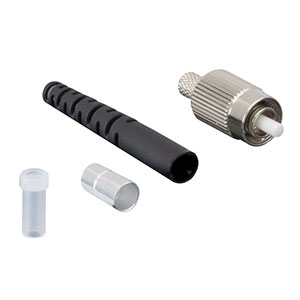 30240C1 - FC/PC Multimode Connector, Ø240 µm Bore, Ceramic Ferrule