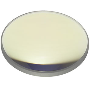 LB4096-B - f=50 mm, Ø1in UV Fused Silica Bi-Convex Lens, AR Coating: 650 - 1050 nm