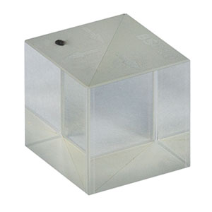 BS010 - 50:50 Non-Polarizing Beamsplitter Cube, 400 - 700 nm, 10 mm