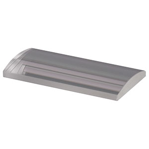 LJ1821L2 - f = 50.00 mm, H = 20.00 mm, L = 40.0 mm, N-BK7 Plano-Convex Cylindrical Lens, Uncoated