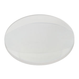 LA4984-UV - f = 200.0 mm, Ø2in UV Fused Silica Plano-Convex Lens, AR Coating: 245-400 nm 