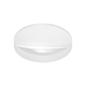 LB4003-UV - f = 30.0 mm, Ø1/2in UV Fused Silica Bi-Convex Lens, AR Coating: 245 - 400 nm 