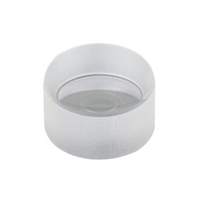 LD4014-UV - f = -18.1 mm, Ø9 mm UV Fused Silica Bi-Concave Lens, AR Coating: 245 - 400 nm 