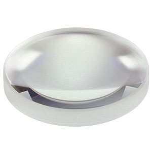 LB1844-B - N-BK7 Bi-Convex Lens, Ø1/2in, f = 50.0 mm, ARC: 650 - 1050 nm