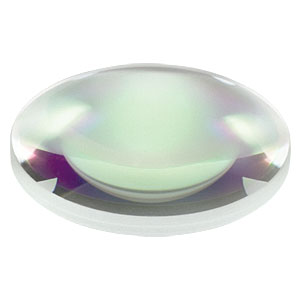 LB1757-C - N-BK7 Bi-Convex Lens, Ø1in, f = 30.0 mm, ARC: 1050 - 1700 nm