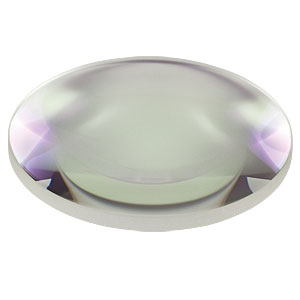 LB1630-C - N-BK7 Bi-Convex Lens, Ø2in, f = 100.0 mm, ARC: 1050 - 1700 nm 