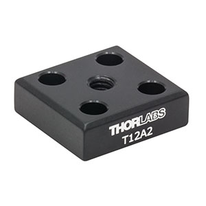 T12A2 - 8-32 Tapped Adapter Plate for T12 Stages