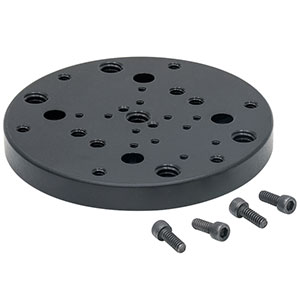 PR01A/M - Solid Adapter Plate for PR01/M, Metric, Four 4-40 Cap Screws Included