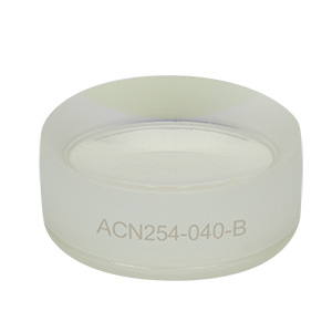 ACN254-040-B - f = -40.0 mm, Ø1in Achromatic Doublet, ARC: 650 - 1050 nm