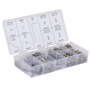 HW-KIT5 - 4-40 Cap Screw and Hardware Kit for Mini-Series