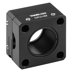 CPU1/M - 30 mm Rotating Cage Segment Plate, Two SM1RR Retaining Rings Included, Metric