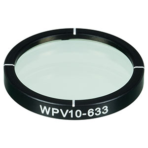 WPV10-633 - Ø1in m = 2 Zero-Order Vortex Half-Wave Plate, 633 nm