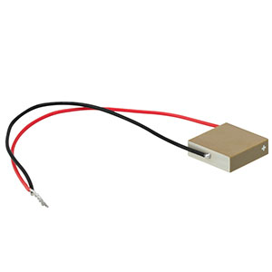 PA4HKW - Piezo Chip, 150 V, 3.5 µm Displacement, 10.0 x 10.0 x 3.0 mm, Pre-Attached Wires