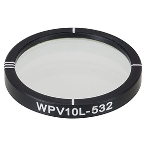 WPV10L-532 - Ø1in m = 1 Zero-Order Vortex Half-Wave Plate, 532 nm