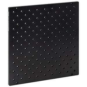 EC2530BB/M - Aluminum Breadboard for EC2530C(R) Enclosure, 230 mm x 230 mm x 9.5 mm, M6 Double-Density Taps