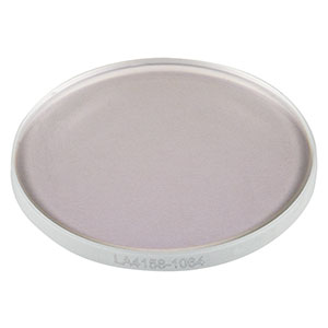 LA4158-1064 - f = 250 mm, Ø1in UVFS Plano-Convex Lens, 1064 nm V-Coat