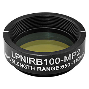 LPNIRB100-MP2 - Ø1in SM1-Mounted Linear Polarizer, 650 - 1100 nm