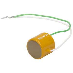 PC4R10M - Co-Fired Piezo Actuator, 9.5 µm Max Displacement, Ø11.0 mm x 10.0 mm