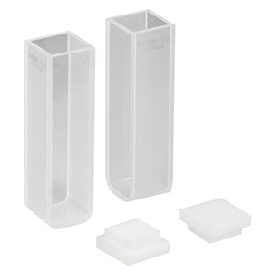 CV10Q35 - 3500 µL Macro Cuvette with Cap, 10 mm Path Length, 2 Pack