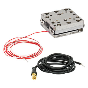 PD1V/M - ORIC Vacuum-Compatible 20 mm Linear Stage with Piezoelectric Inertia Drive, Metric