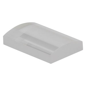 LJ4794-C - f=25.0 mm, UVFS Plano-Convex Cylindrical Lens, L=15 mm, H=10 mm, ARC: 1050 - 1700 nm