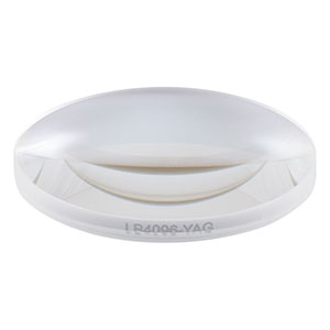 LB4096-YAG - f = 50 mm, Ø1in UV Fused Silica Bi-Convex Lens, 532 / 1064 nm V-Coat