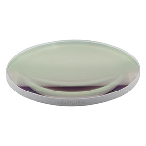 LB4972-1550 - f = 250 mm, Ø2in UV Fused Silica Bi-Convex Lens, 1550 nm V-Coating